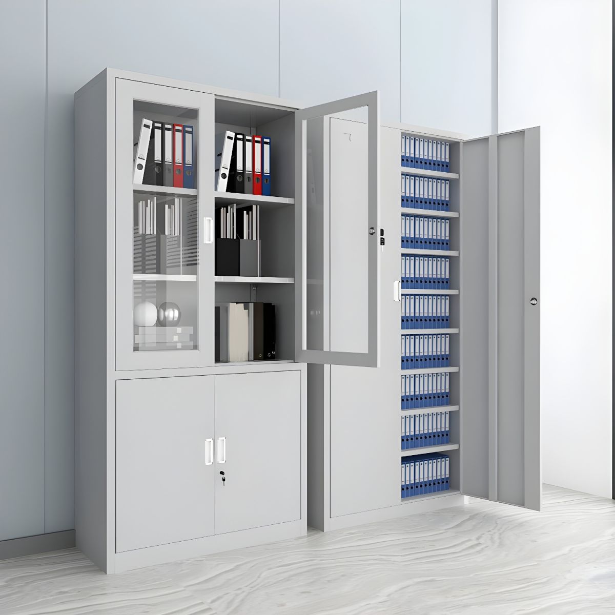 2-Door Metallic Cabinet