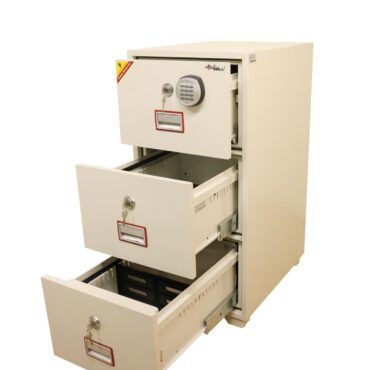206kg Diplomat Fireproof Safe (3 drawer)