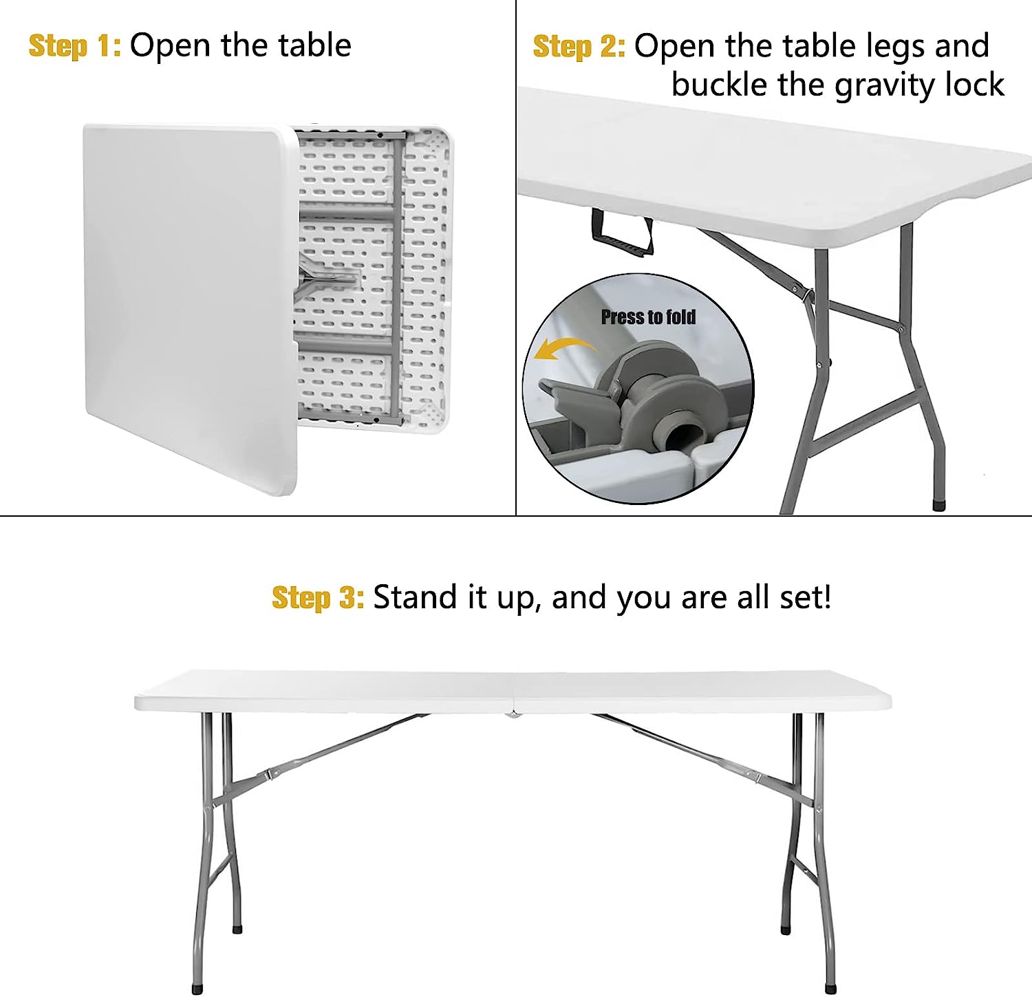 Foldable table - Image 3
