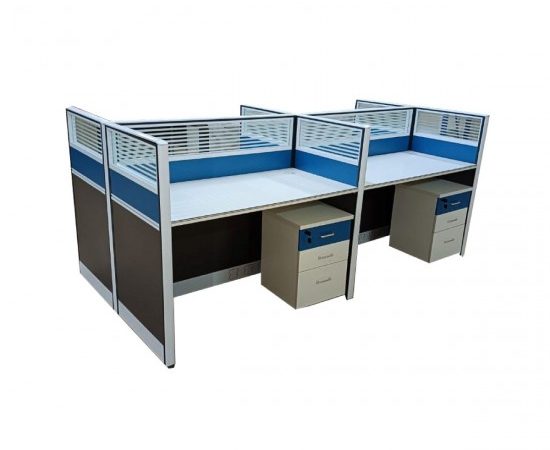 4-Way Modular Workstation