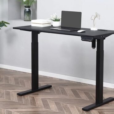 Black Adjustable Electric Table