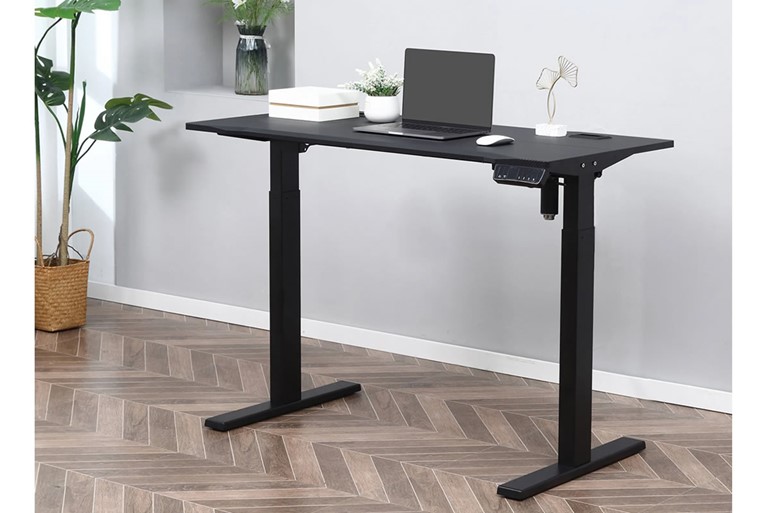 Black Adjustable Electric Table