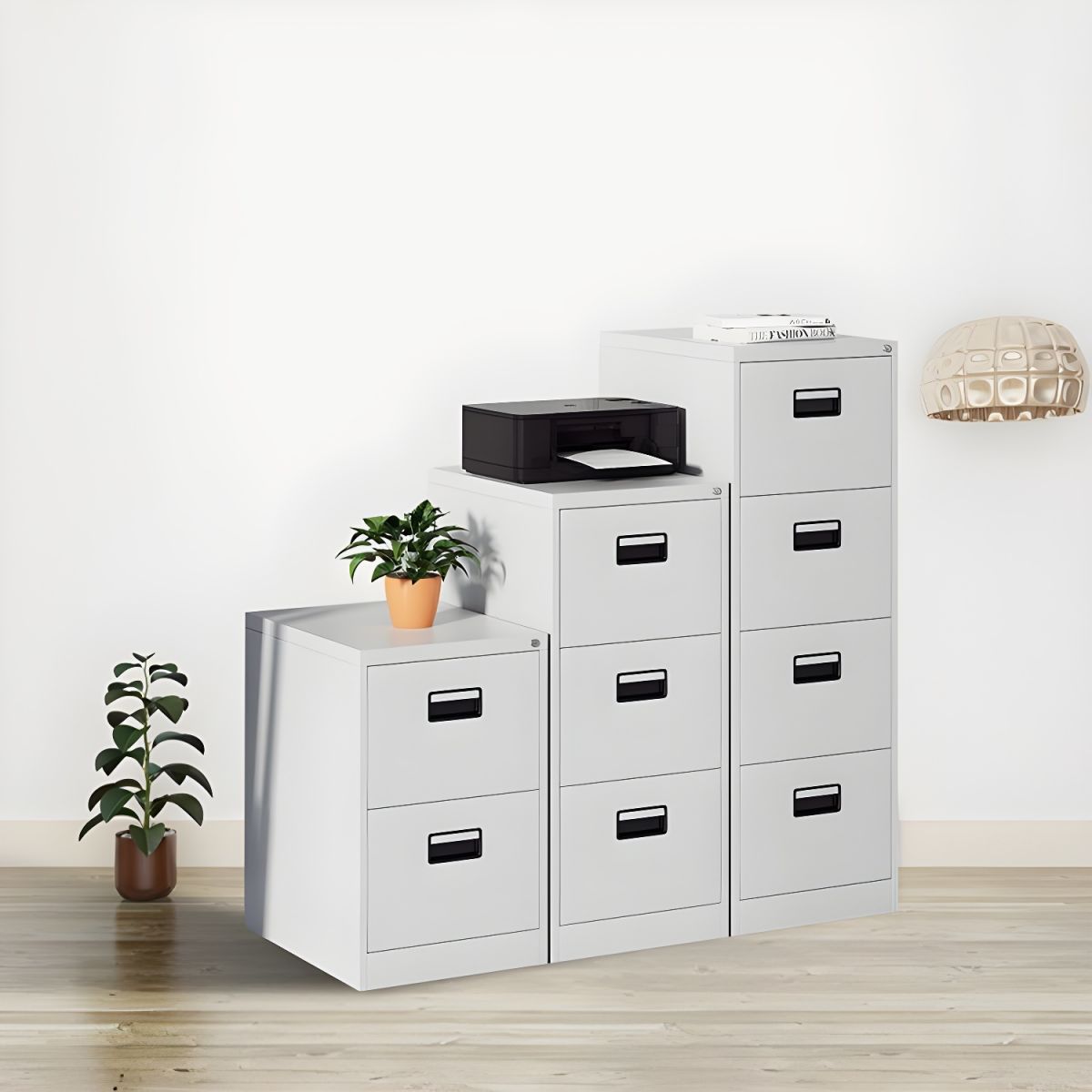 3-Drawer File Cabinet - Image 2