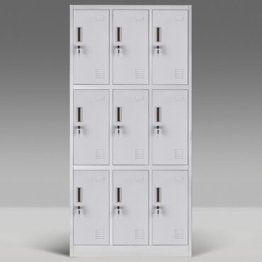 9-Locker Metallic Cabinet