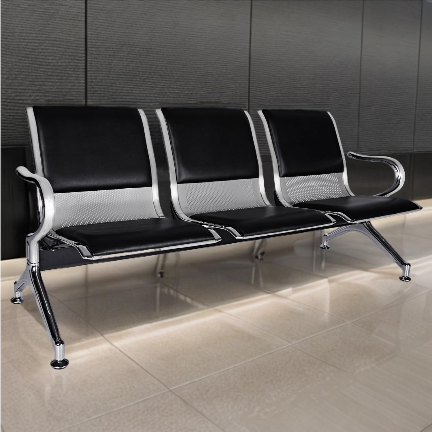 3-Link Reception Area Bench - Image 4