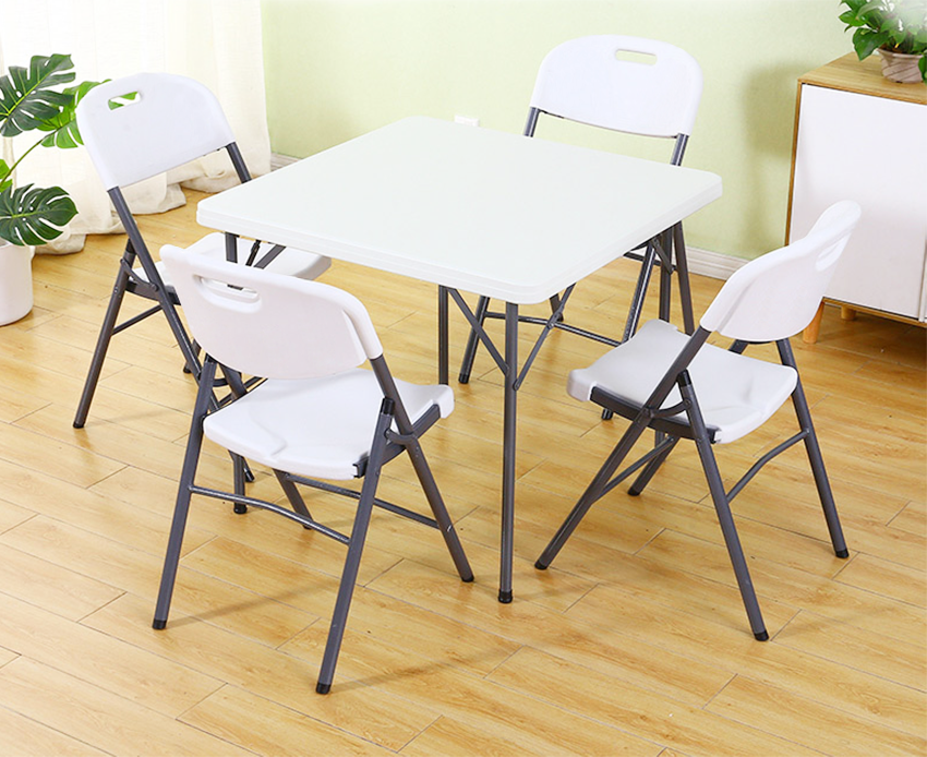 Foldable Set (Table+4 Chairs)