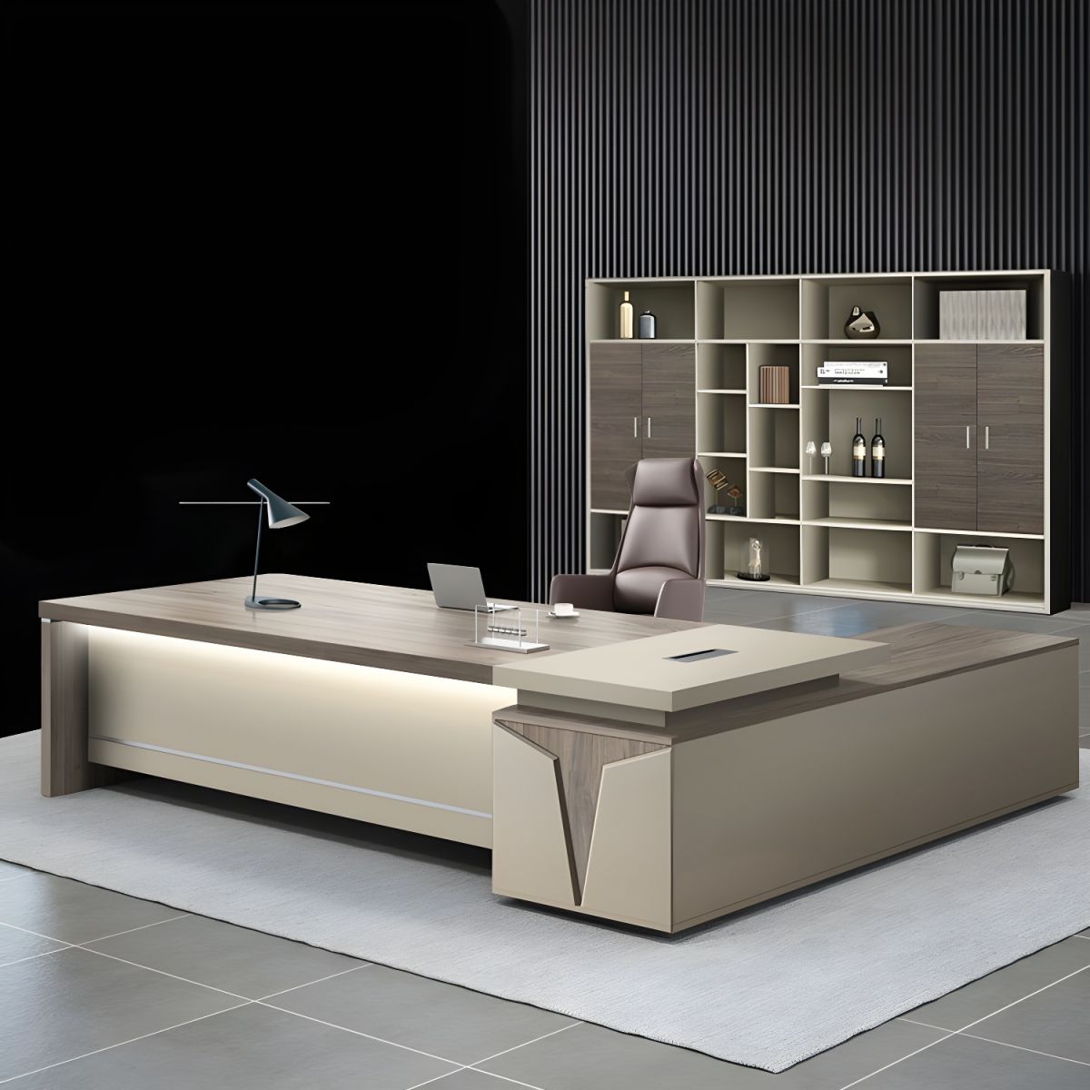 Modern 1.8m Executive Desk