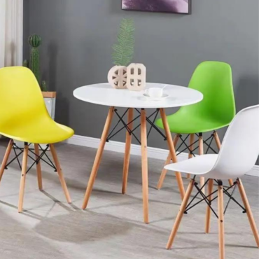 Green Eames Dining Chair