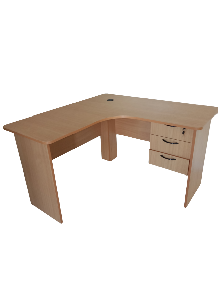1.2m L-shaped Desk - Image 5