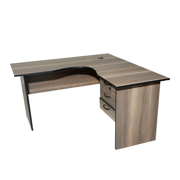 1.2m L-shaped Desk - Image 3