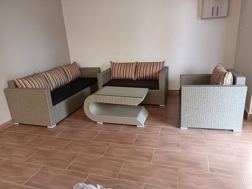 7-Seater Outdoor Rattan Sofa Set - Image 3