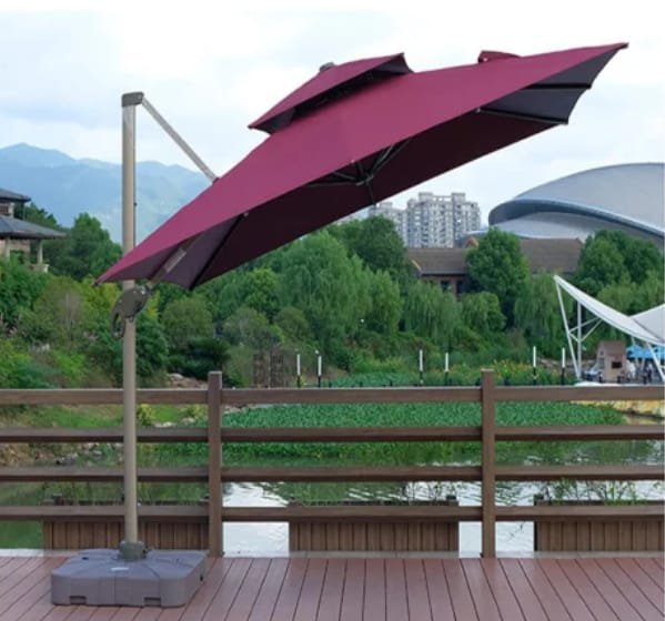 3x3m Parasal Canopy with LED Lights - Image 3